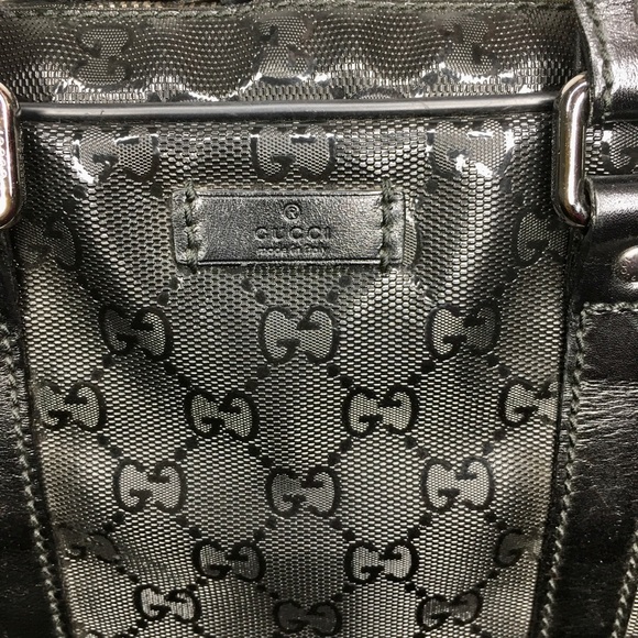 Authentic Gucci unisex black laptop bag - Picture 12 of 16